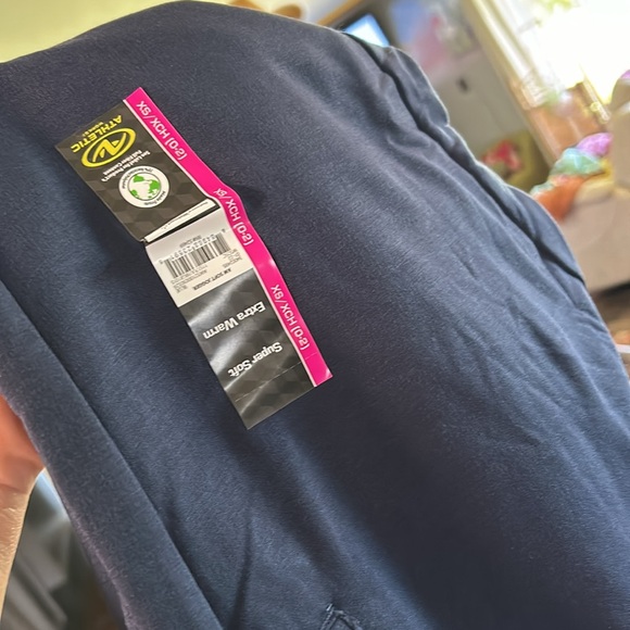 Two blue joggers with drawstring and pockets - Picture 5 of 15